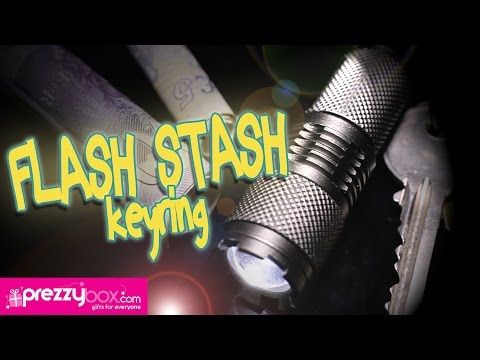 Cash Stash Keyring - Keep Your Stuff Safely Stashed
