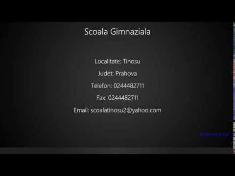 Scoala Gimnaziala Tinosu