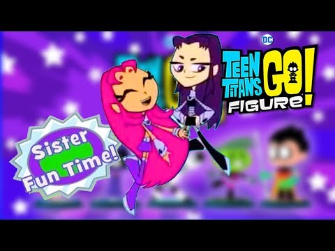 SISTER FUN TIME (STARFIRE & BLACKFIRE) IN MARTIAN TOURNAMENT - TEEN TITANS GO! FIGURE