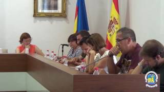Sessió ordinària del ple de l'Ajuntament de Xeraco. Agost 2016
