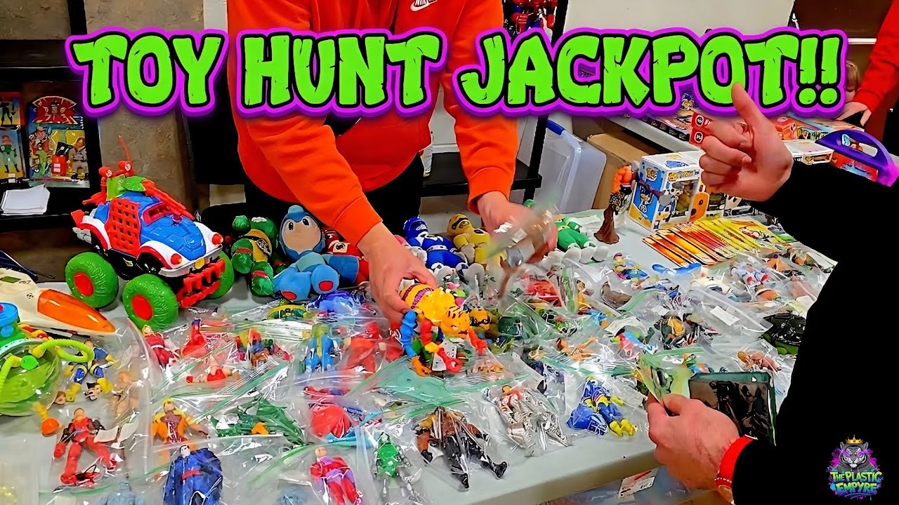 Where The Addiction Began!! Vintage Toy Hunting at The YYC Nerd Sale 