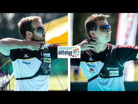 Florian Unruh v Moritz Wieser – recurve men bronze | Antalya 2021 European Archery Championships