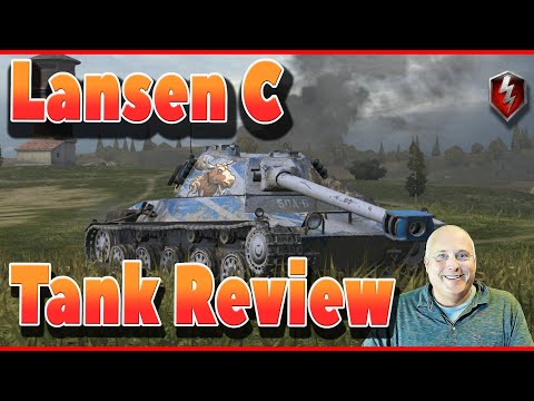 Lansen C Full Tank Review - Tier 8 EU Medium WOT Blitz | Littlefinger on World of Tanks Blitz