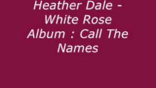 Heather Dale - White Rose Lyrics