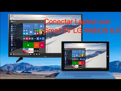 ¿Cómo conecto mi computadora portátil con Windows a mi televisor LG?
