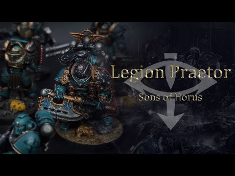 워해머 30k 파워엑스를 장비한 리전 프라이토르 Legion Astartes Praetors with Power Axe