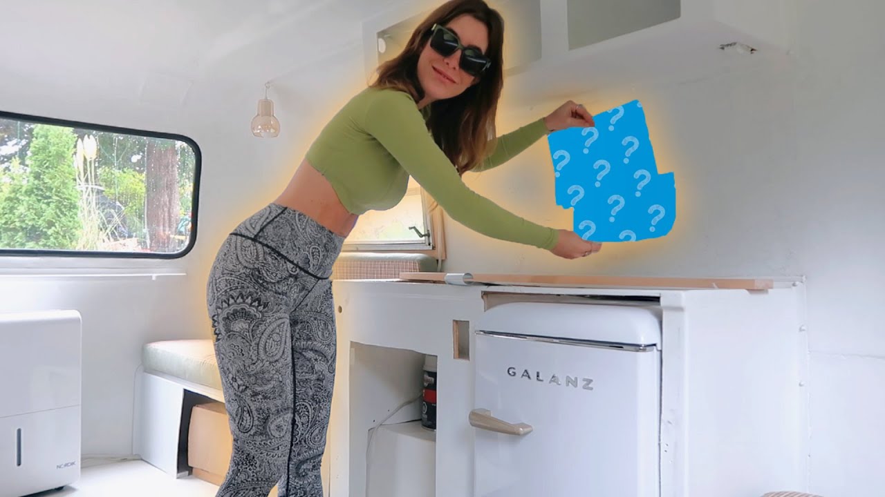 Kitchen redesign starts with MCM tiles! | 1972 Boler Restoration