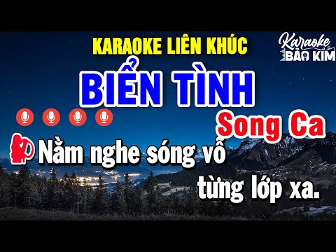 Liên Khúc Karaoke Song Ca Hay Nhất 2025 – Nhạc Sống Tuyển Chọn | Biển Tình - Con Đường Mang Tên Em