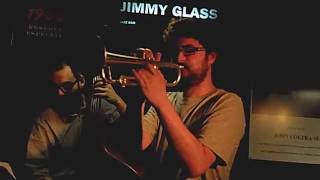 DAVID KIKOSKI TRIO feat. VORO GARCIA play 'K´s Blues' live at Jimmy Glass jazz bar 2016 DSCF5979