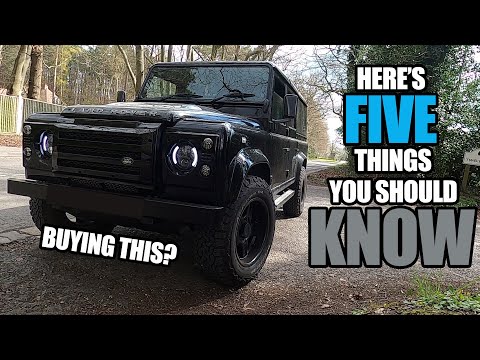 BUYING a Land Rover DEFENDER 90 110 XS Utility? FIVE THINGS You Should REALLY Know – OWNERS REVIEW
