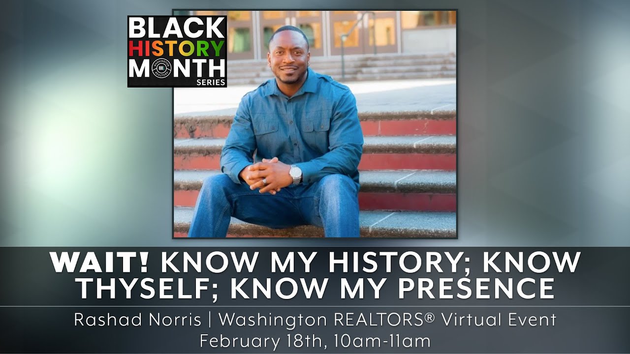 Black History Month Series #3: Rashad Norris - YouTube