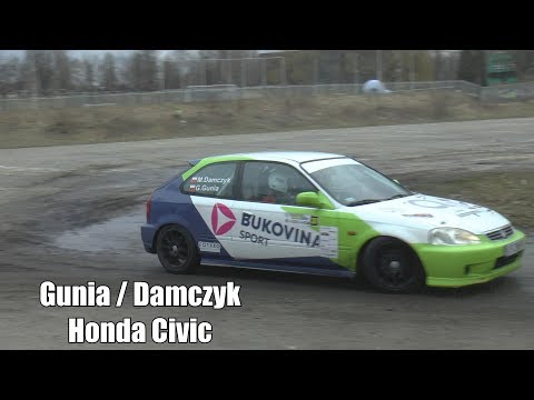 Szombierki Rally Cup 2019 - Runda 1 -  Grzegorz Gunia / Mirosław Damczyk - Honda Civic