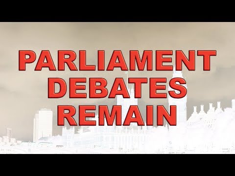 Remainer Parliament debates Anti Brexit Options!