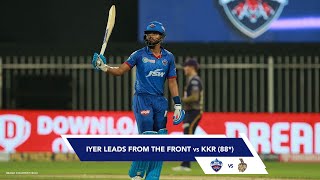 Iyer Leads From The Front Against Kolkata Knight Riders