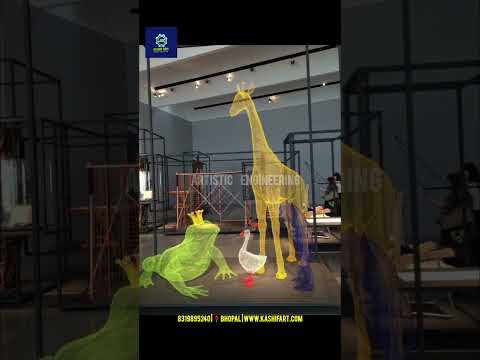 Fiber Human Statue