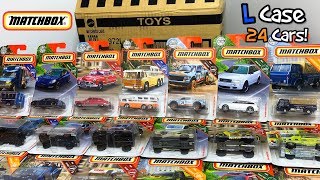Unboxing Matchbox 2018 L Case 24 Car Assortment!
