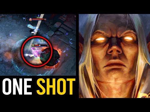 VURTUNE INVOKER FULL DAMAGE COMBO WITH ROD OF ATOS - ABSOLUTELY PERFECT GAME | Dota 2 Invoker