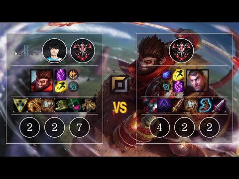 DWG Flame Wukong vs Jayce Top - KR Patch 10.12