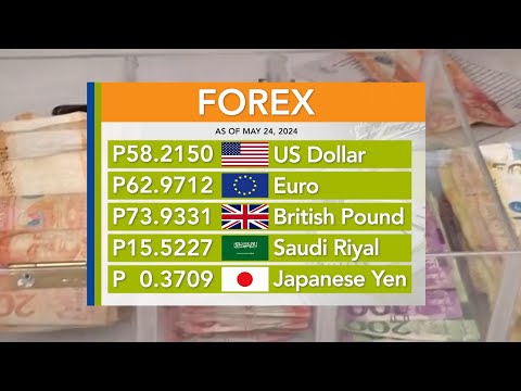 One Western Visayas: Foreign exchange rate May 24, 2024