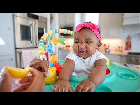 BABY KAISLEY EATS A LEMON FOR THE FIRST TIME! *HILARIOUS*