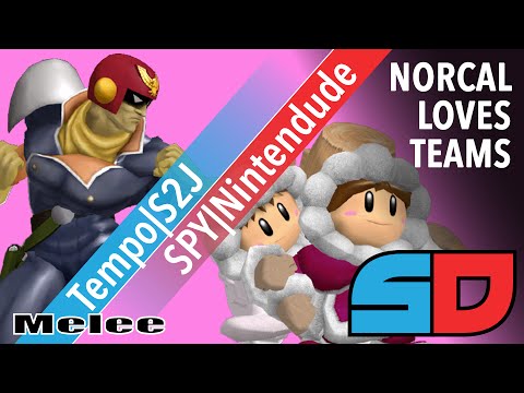 NorCal Loves Teams - Top 8 Winner Semis: Tempo|S2J (C. Falcon) vs SPY|Nintendude (Ice Climbers)