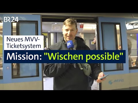 MVVswipe: How does the new ticket system work? Our reporter on a test drive | Abendschau | BR24