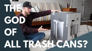 IS THIS THE GOD OF ALL TRASH CANS? (Simplehuman Step Can Unboxing)