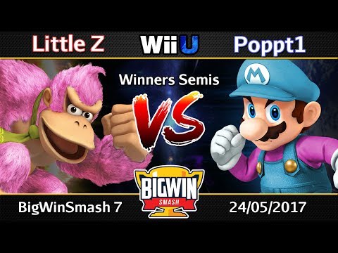 BigWinSmash 7 - Winners Semis - Little Z (Donkey Kong) v Poppt1 (Mario, Ness)