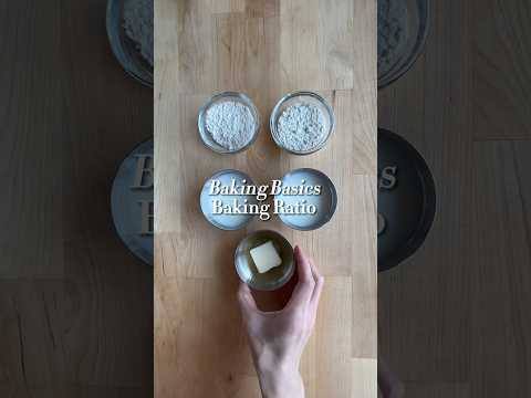 How to understand ratios in baking     #baking  #foodscience