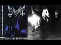Mayhem - De Mysteriis Dom. Sathanas (Full Album with Dead) AI Cover