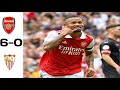 Arsenal vs sevilla 6-0 Extended Highlights & Goals 2022 HD