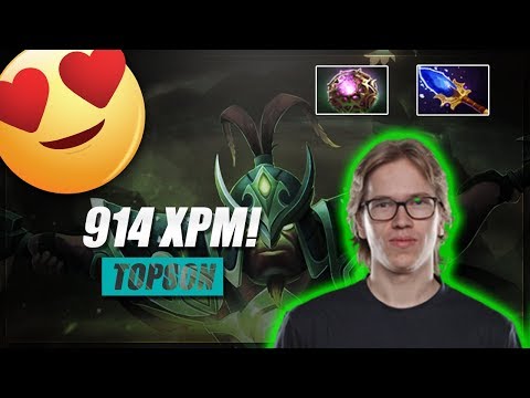 Dota Pro: Topson Ember Spirit 914 xpm! | Dota 2 Highlights