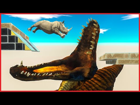 PASS THE TRAPS and CATCH THE PENGUIN AGAINST SPIKE IF YOU CAN - Animal Revolt Battle Simulator