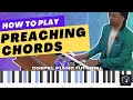 How To Play Preaching Chords Gospel Piano Tutorial