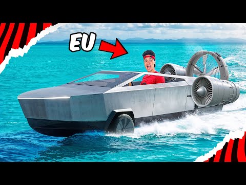I TURNED MY CYBERTRUCK INTO A BOAT!