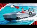 I TURNED MY CYBERTRUCK INTO A BOAT