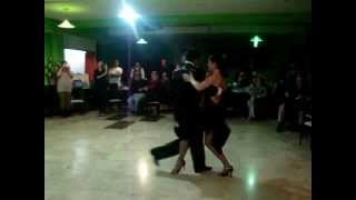 CARLA CAMPAGNONI Y FRANCO ANDRADA- Milonga con Ana y Luis- Mendoza.