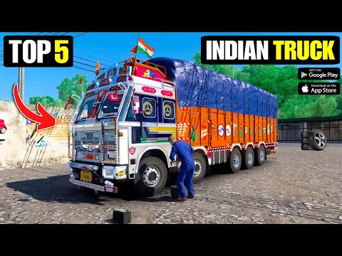 TOP 5 BEST INDIAN TRUCK GAMES FOR ANDROID! BEST INDIAN TRUCK DRIVING GAMES FOR ANDROID 2024