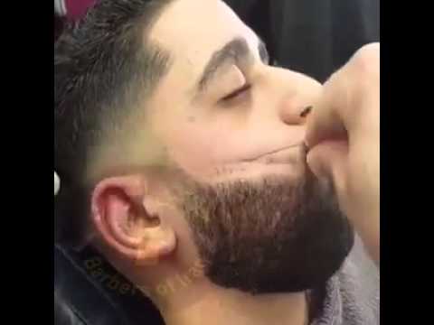 Barbers in Iraq show off their skills
