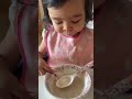 Baby Eating Cerelac