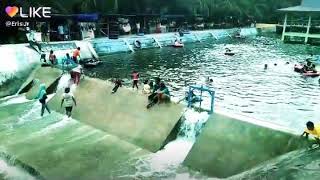 preview picture of video 'Wisata alam Sungai Putaran Desa Simalinyang Kec. Kampar kiri tengah Kab. Kampar, Riau,  Indonesia'