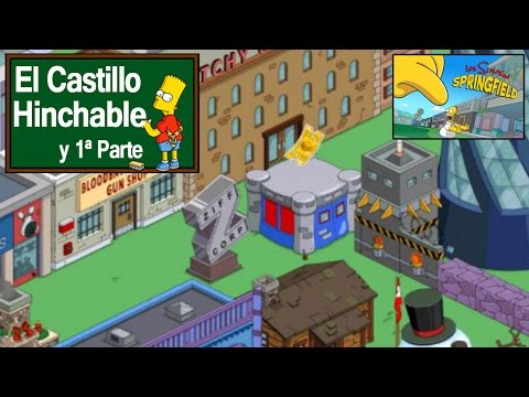Los Simpson Springfield "Nivel 46 - El Castillo hinchable" por Tony