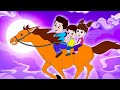 Lakdi Ki Kathi लकड़ी की काठी Popular Hindi Children Songs Animated Songs By Ji