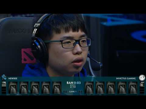 IG vs Newbee Game 1 | DOTA 2 The International 7 (TI7) 2017 Semi Final UB