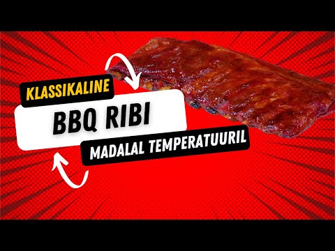 BBQ Ässad #105 Klassikaline BBQ ribi