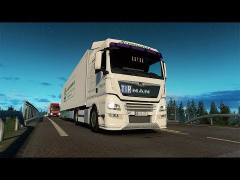 [ETS2] Euro Truck Simulator 2 1.34 - MAN TGX Euro 6 - Ekeri Trailer - Promods 2.33 - #2