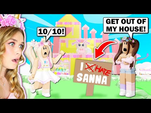 FAN Turned To HATER Is BACK And Is ANGRY In Adopt Me Rating Fans Houses (Roblox)