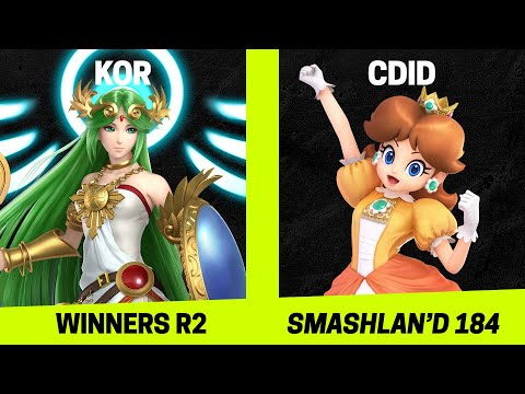SmashLAN'd 184 Winners R2 - Kor (Pokemon Trainer, Palutena) vs CDID (Daisy) - SSBU Tournament