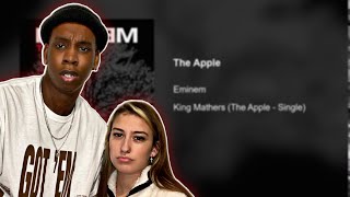 Eminem - The Apple REACTION | THIS GOT DEEP QUICK!!! 😱😳