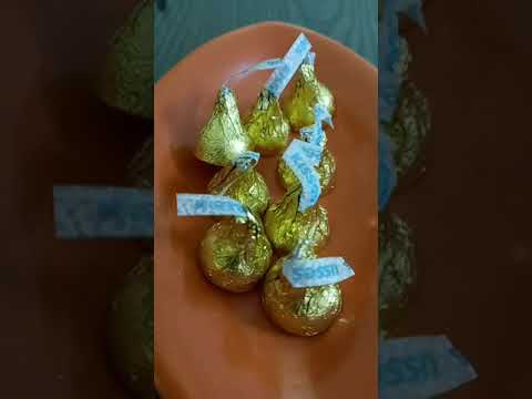 Unwrapping Hershey's KISSES brand Almond Flavor milk chocolate|LOVE & BEAUTY OF NATURE|Shorts|Beta